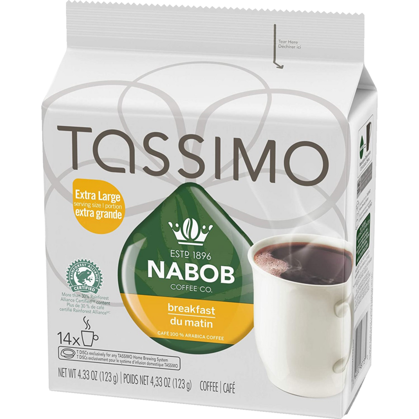 Tassimo T Discs Nabob Breakfast 14/box