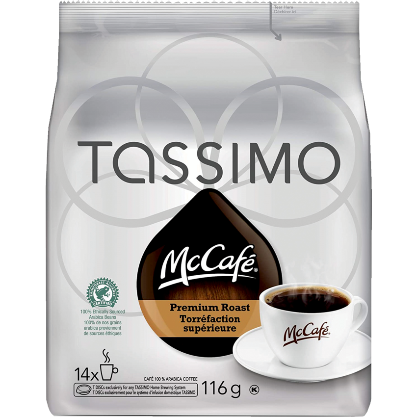 Tassimo T Discs McCafé Premium Roast 14/box