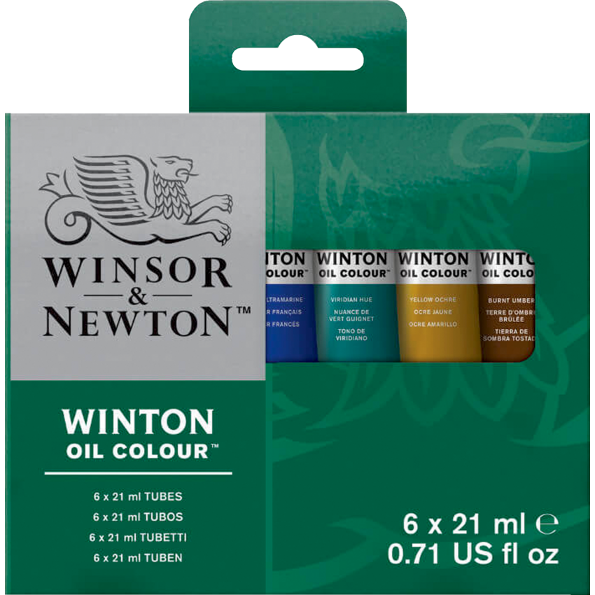Winsor & Newton® Oil Paints Assorted Colours 6/set