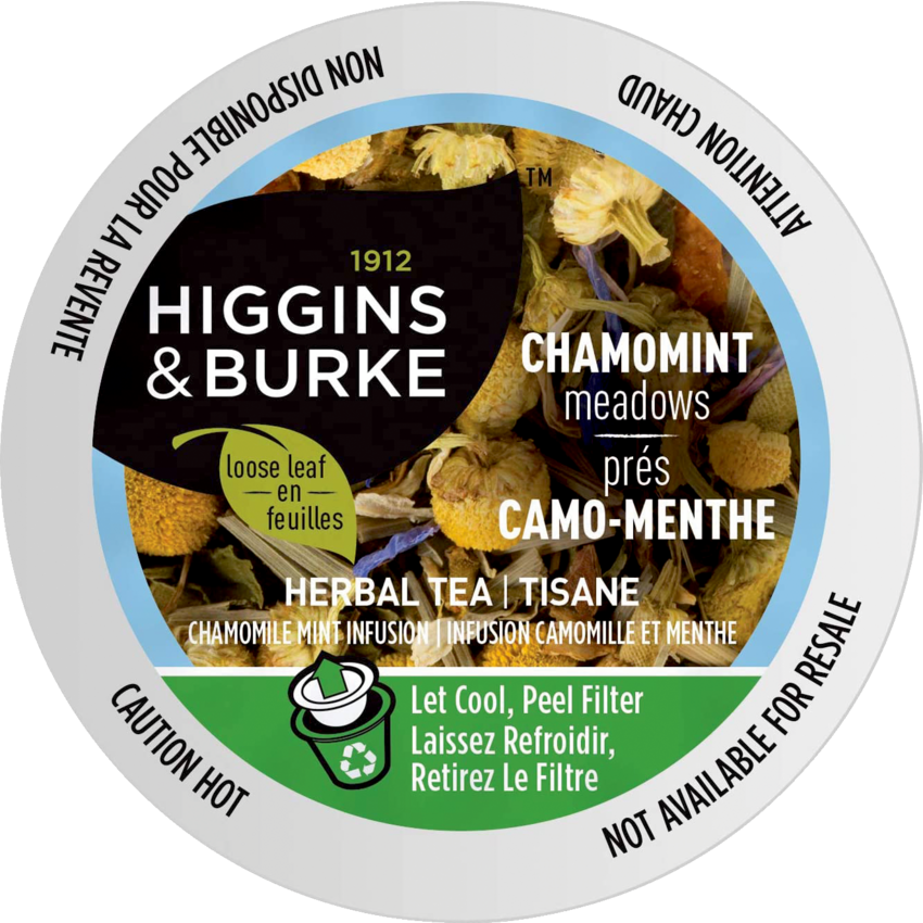 Higgins & Burke Single Serve Specialty Tea Chamomint Meadows 24/box
