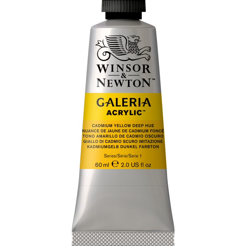 Winsor & Newton® Galeria Acrylic Paint Cadmium Yellow Deep Hue 60 mL