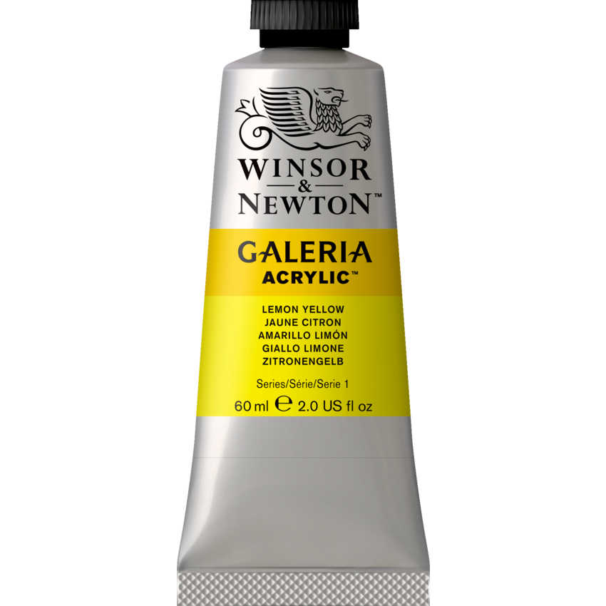 Winsor & Newton® Galeria Acrylic Paint Lemon Yellow 60 mL