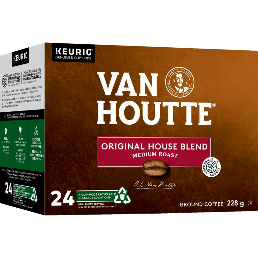 Van Houtte® Coffee K-Cups® Original House Blend 24/box