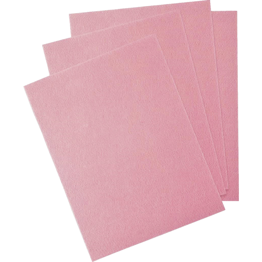 DBLG Felt Sheets 9" x 12" Pink 10/pkg