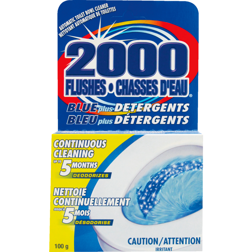 2000 Flushes® Blue with Detergent 100 g
