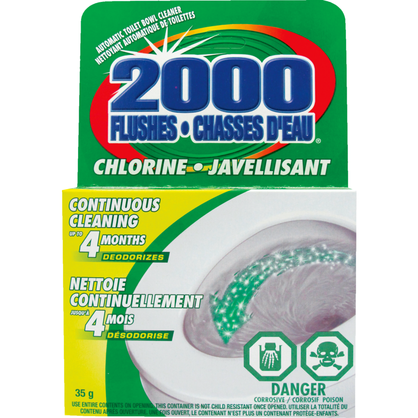 2000 Flushes® Chlorine 35 g