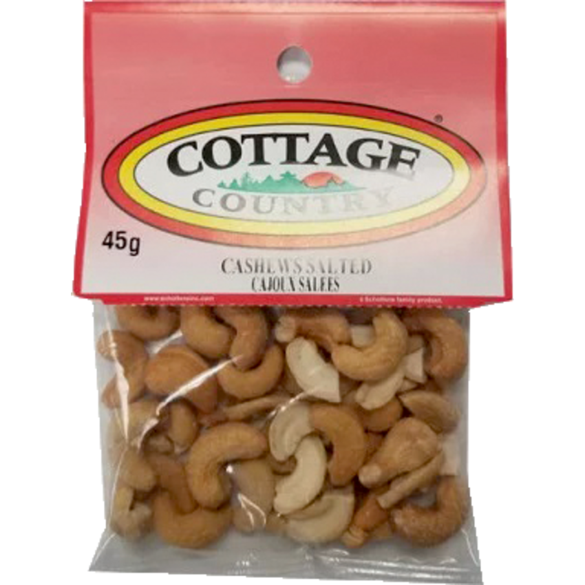 Cottage Country Nuts Salted Cashews 45 g