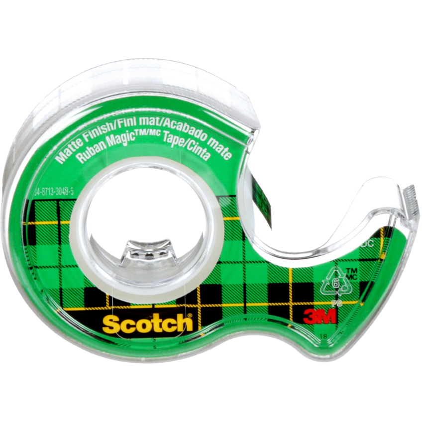 Scotch® Magic™ Invisible Tape Dispensers 3/4" (19 mm x 7.62) 3/pkg
