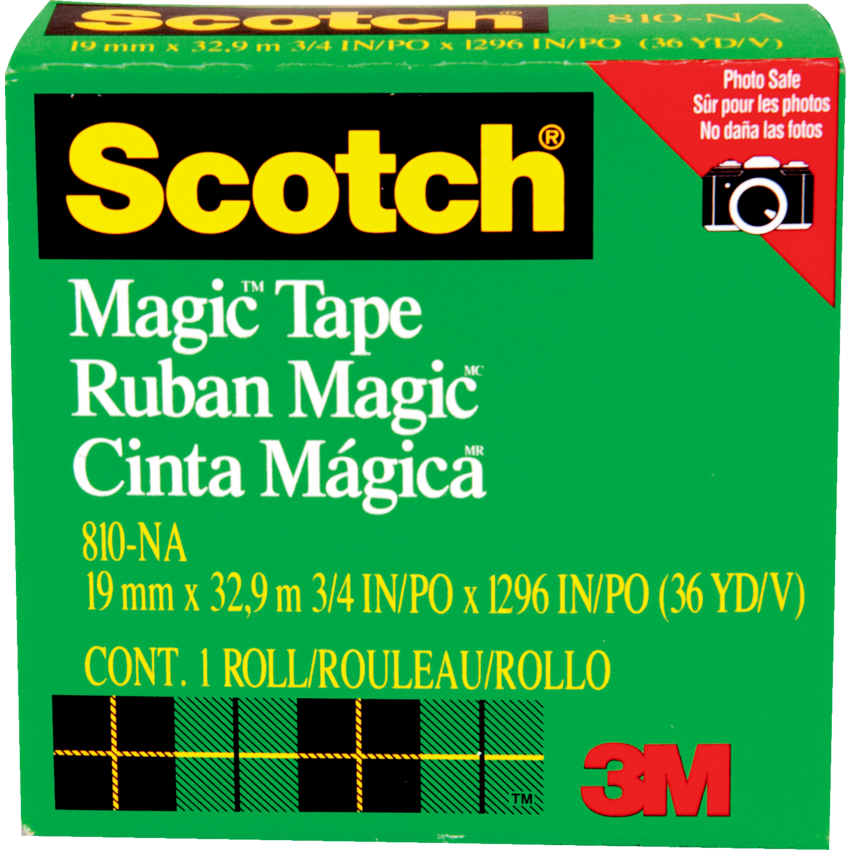 Scotch® Magic™ Invisible Tape Refill 3/4" (19 mm x 32.9 m)