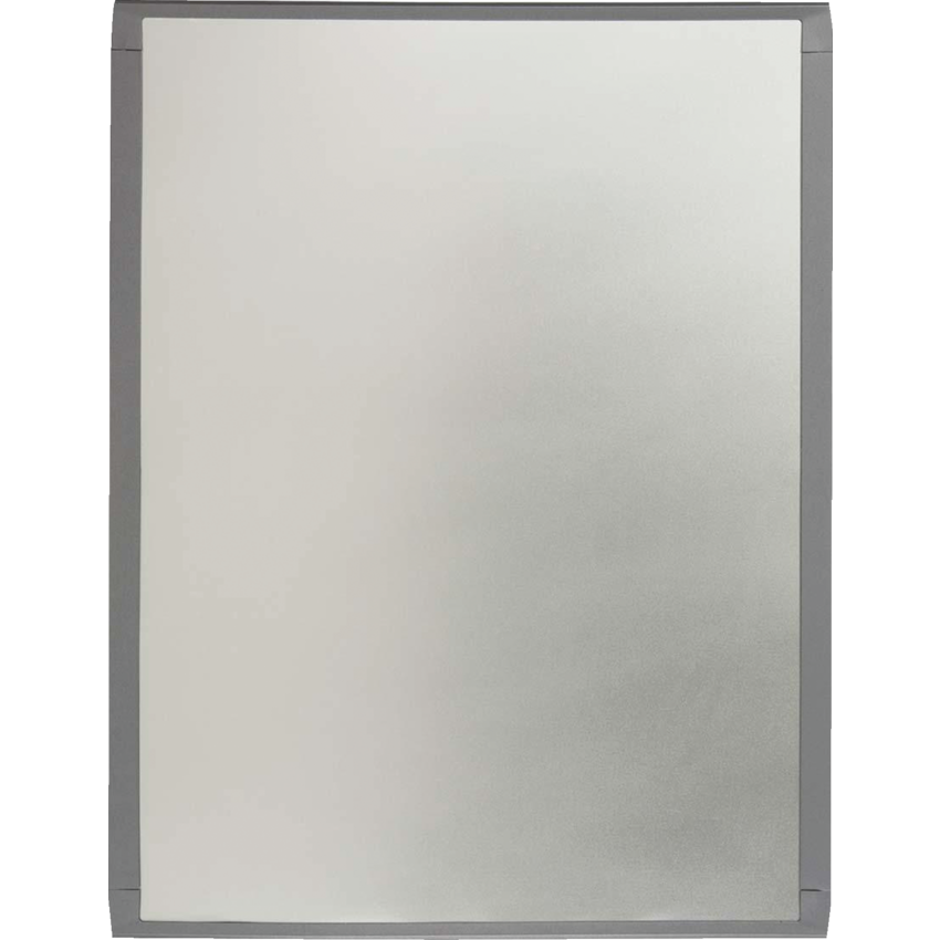 Quartet® Plastic Frame Magnetic Dry Erase Board 11" x 14" Silver