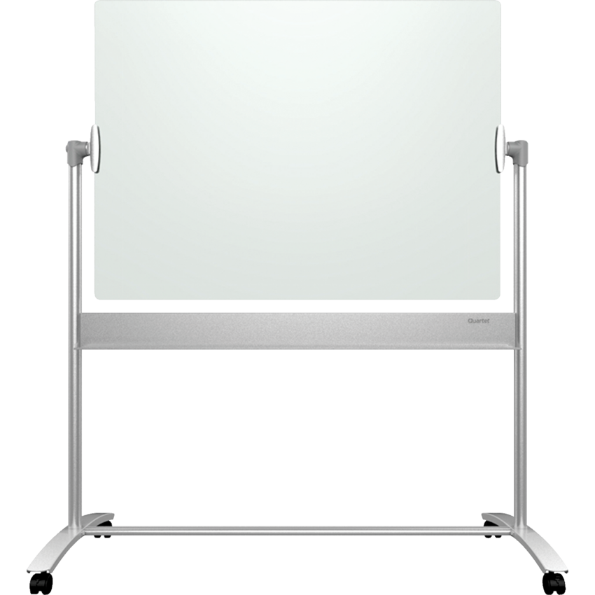 Quartet® Infinity Glass Magnetic Dry Erase Mobile Easel 48" x 36