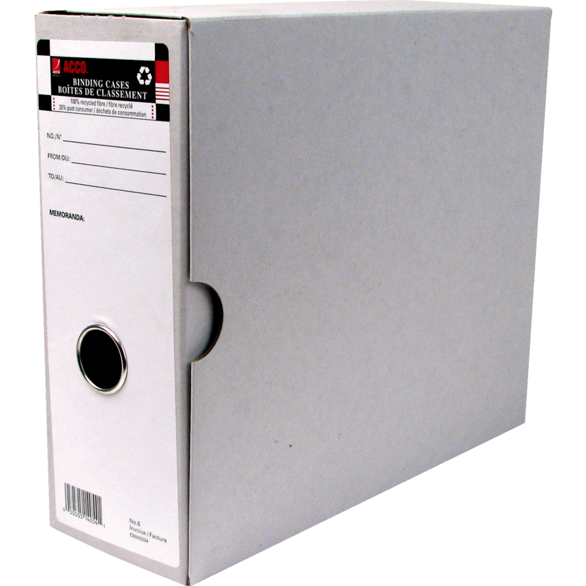 ACCO® Binding Cases #6 Invoice 6/pkg