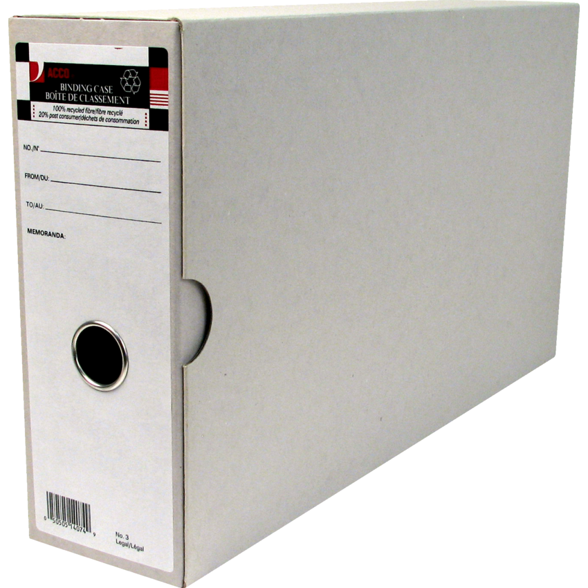 ACCO® Binding Cases Legal Size 6/pkg