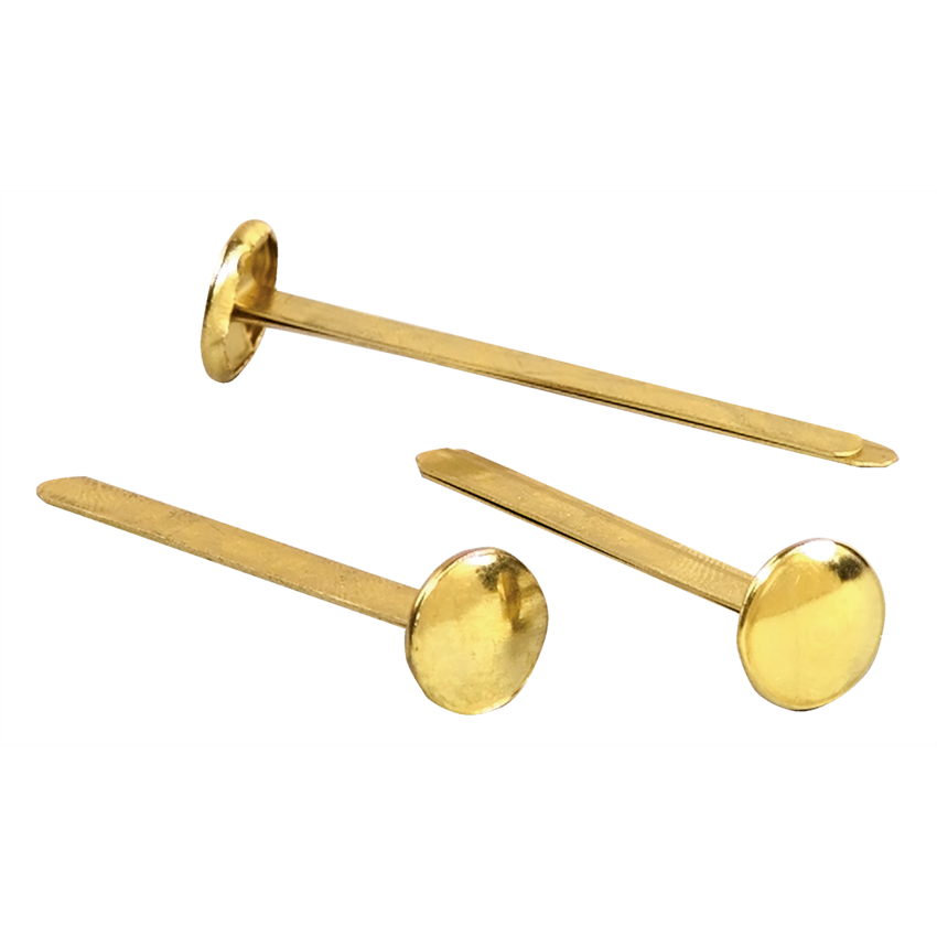 ACCO® Brass-Plated Fasteners 2" 100/box