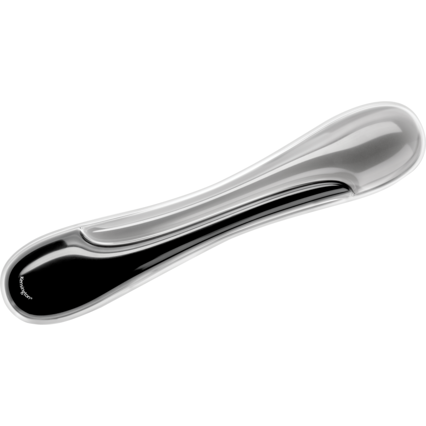 Kensington® Duo Gel Keyboard Wrist Rest Black/Grey