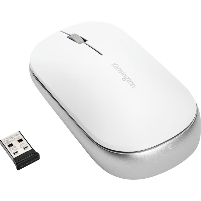 Kensington® SureTrack™ Dual Wireless Mouse White