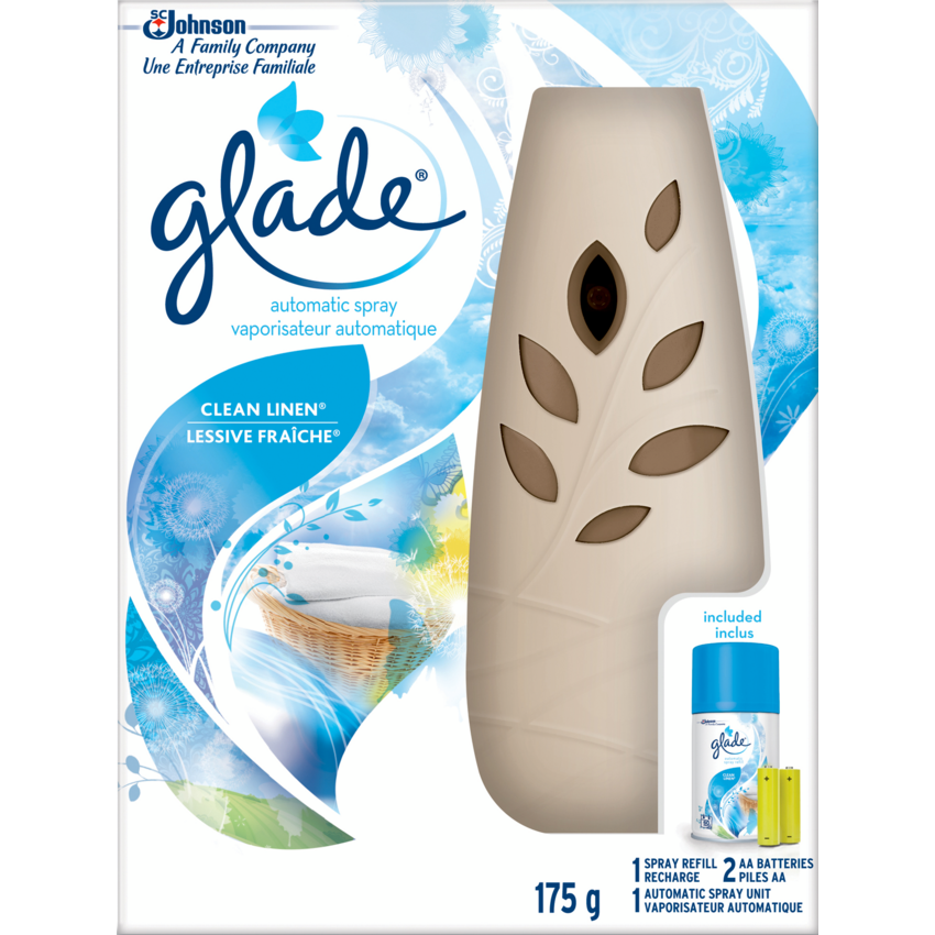 Glade® Automatic Spray Kit Clean Linen®