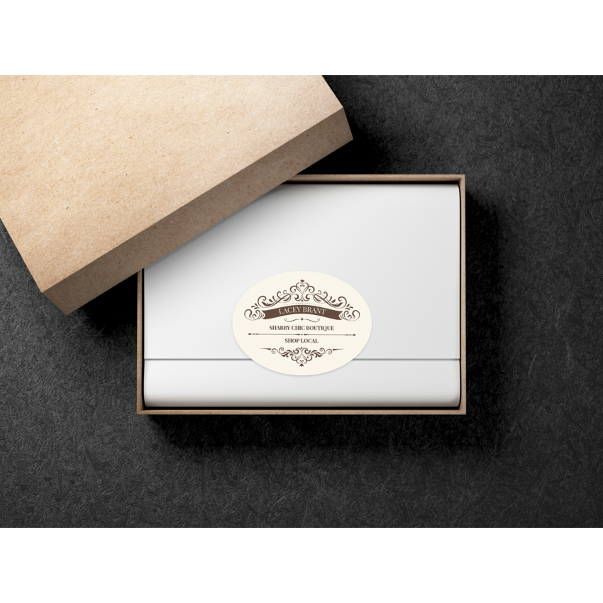 Avery® Print-to-the-Edge Oval Labels 3"x 4" Glossy White 40/pkg