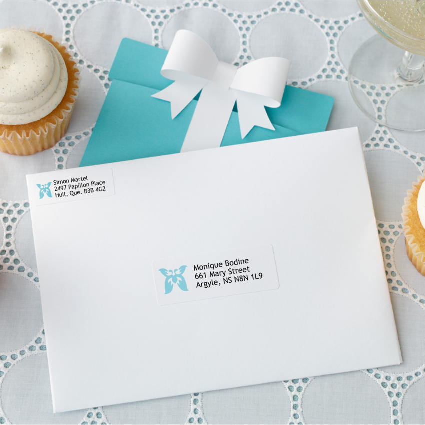 Avery® White Rectangle Labels with Easy Peel® 1/2" x 1-3/4" (8,000 Labels) Laser and Inkjet White 100 sheets/box