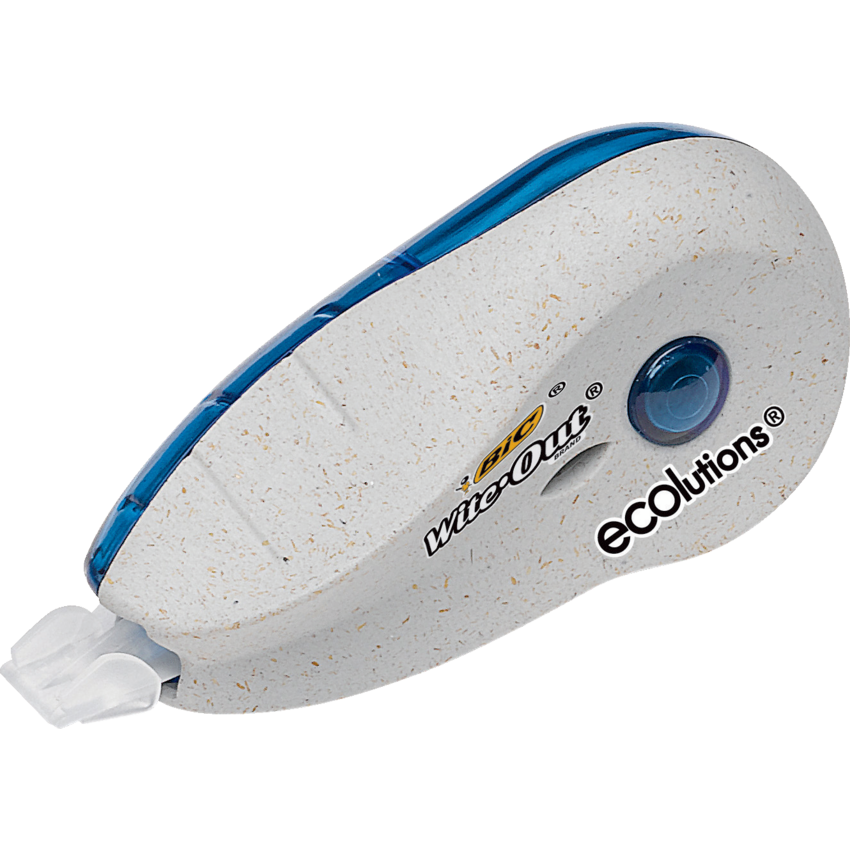 Bic® Wite-Out® Ecolutions™ Correction Tape Non-refillable 1 Line 5 mm x 6 m 10/pkg