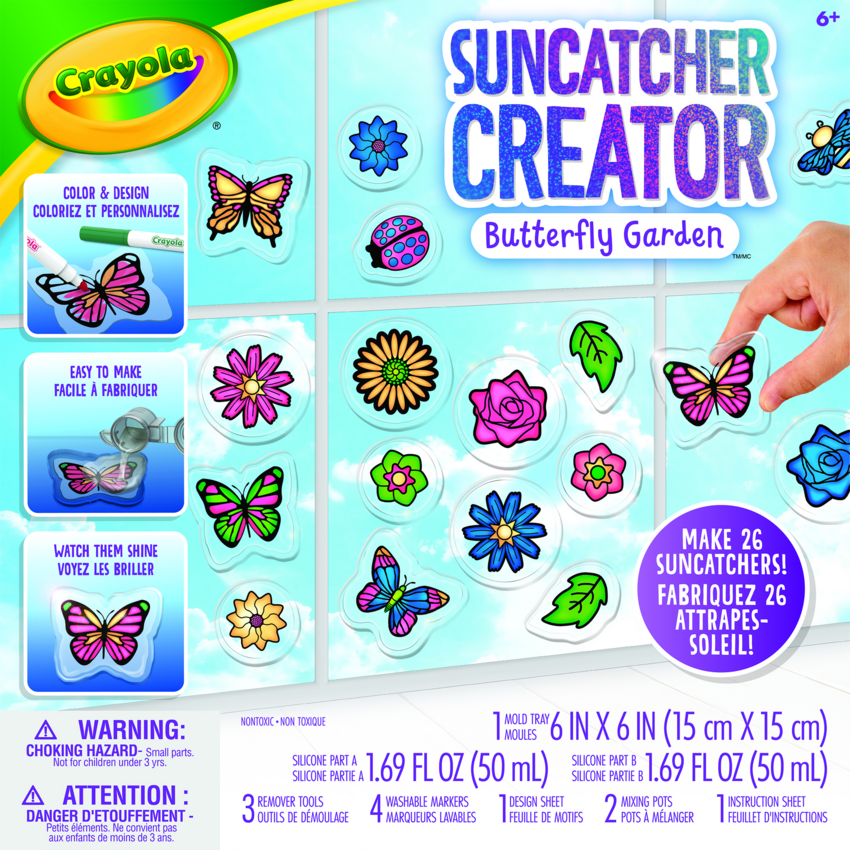 Crayola® Suncatcher Creator-Butterfly Garden