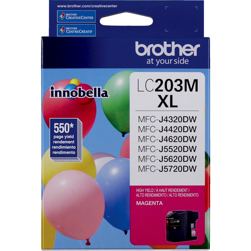 Brother Inkjet Cartridge High Yield LC203MS Magenta