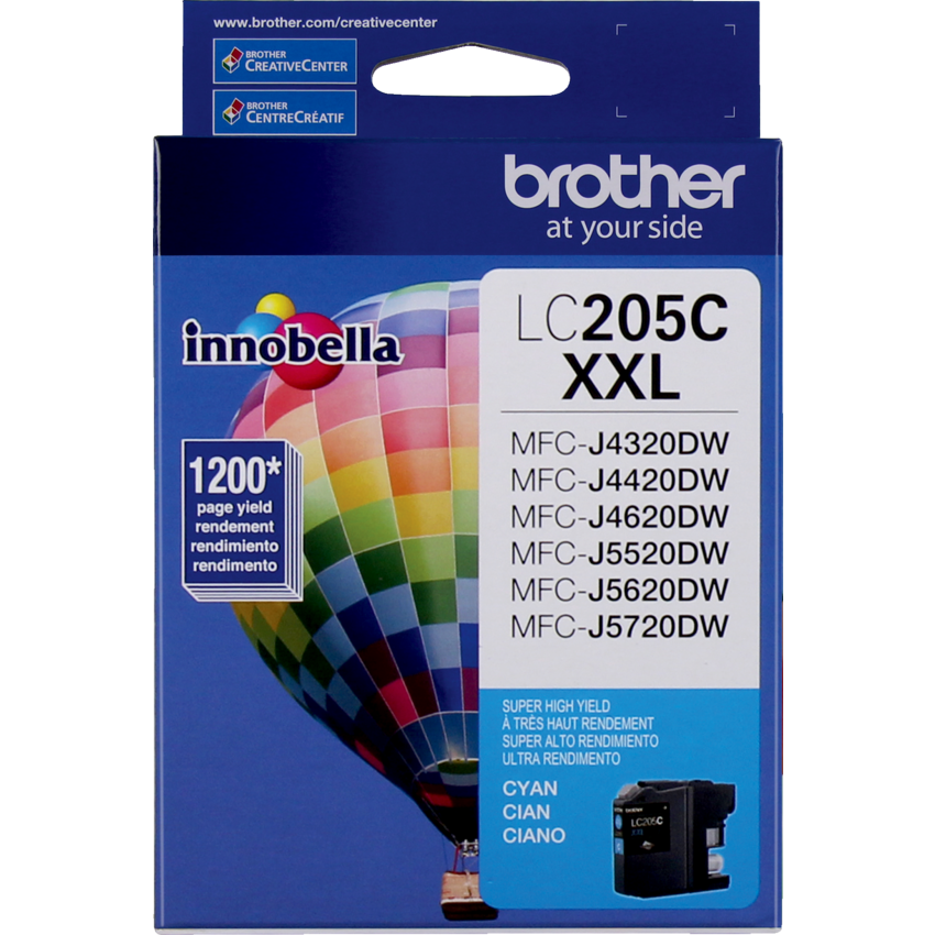 Brother Inkjet Cartridge Super High Yield LC205CS Cyan