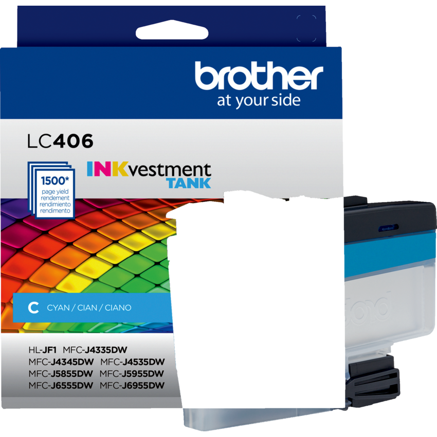 Brother Inkjet Cartridge LC406CS Cyan