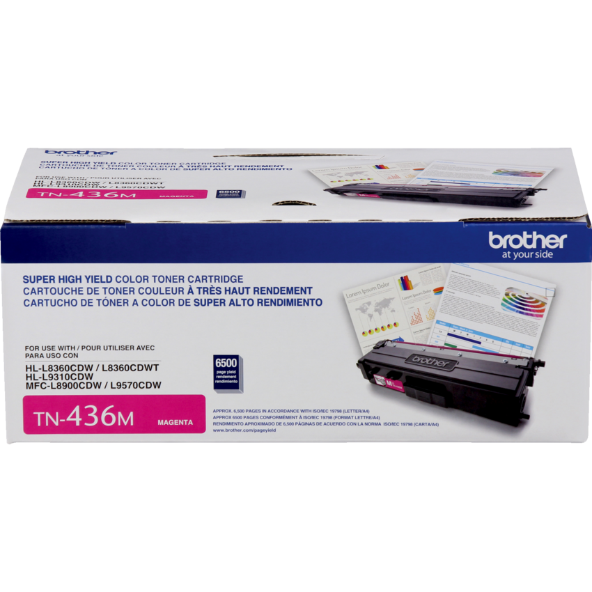 Brother Laser Cartridges Super High Yield TN436M Magenta