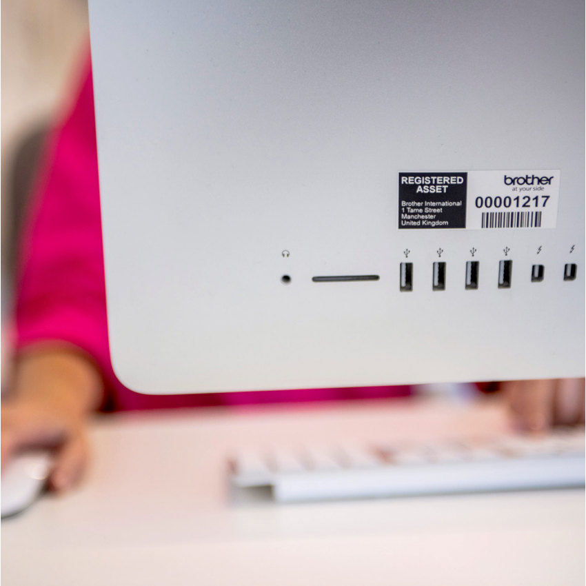 Brother® P-Touch® TZ Tape 1" Black on White