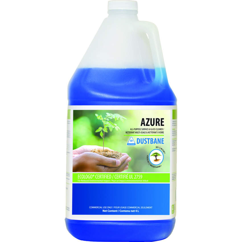 Dustbane Azure All-Purpose Surface & Glass Cleaner Concentrate 4 L