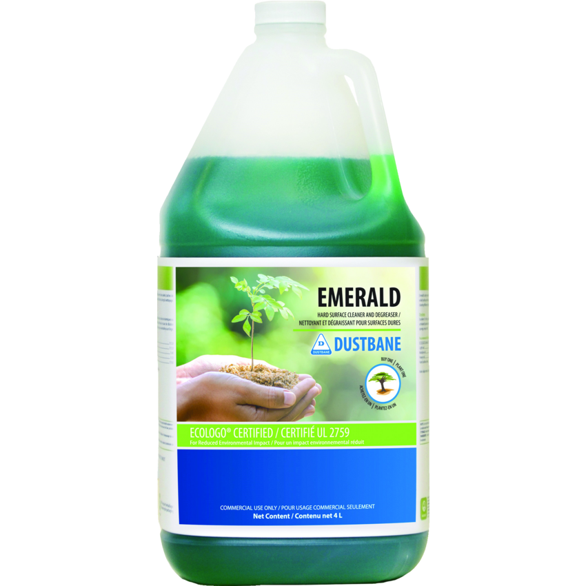 Dustbane Emerald Hard Surface Cleaner and Degreaser Concentrate 4 L