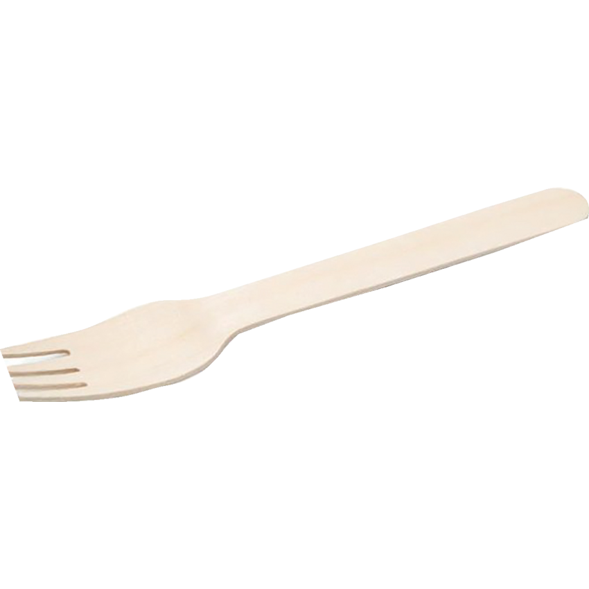 Earthpak Compostable Fork 6" 100/pkg