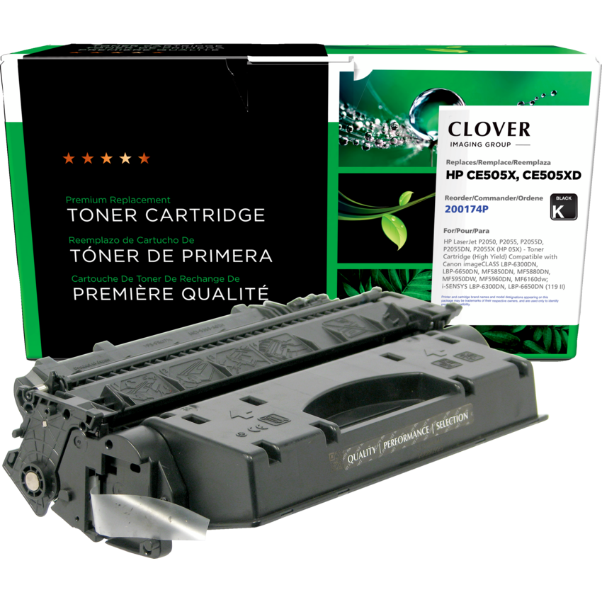Clover Imaging Remanufactured Laser Cartridge (HP 05X) High Yield Black