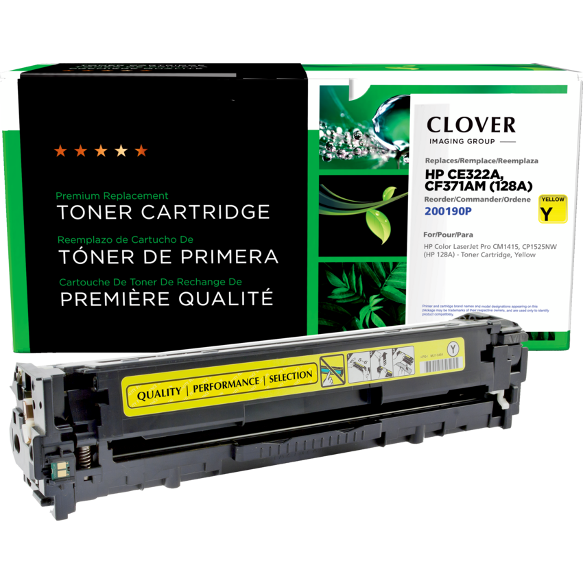 West Point Products® Laser Cartridge HP 128A Yellow