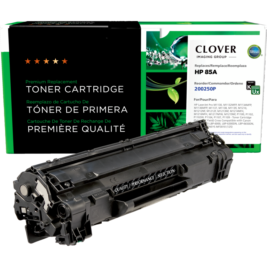 Clover Imaging Remanufactured Laser Cartridge (HP 85A) Extended Yield Black