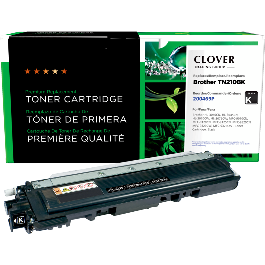 West Point Products® Laser Cartridge BRO TN210 Black