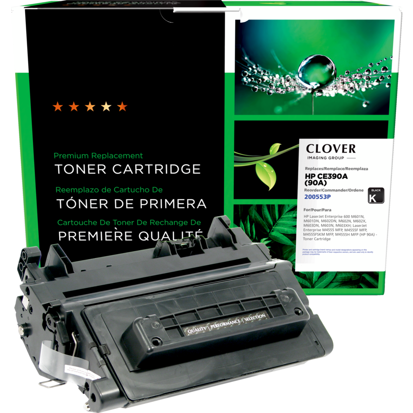 Clover Imaging Remanufactured Laser Cartridge (HP 90A) Black
