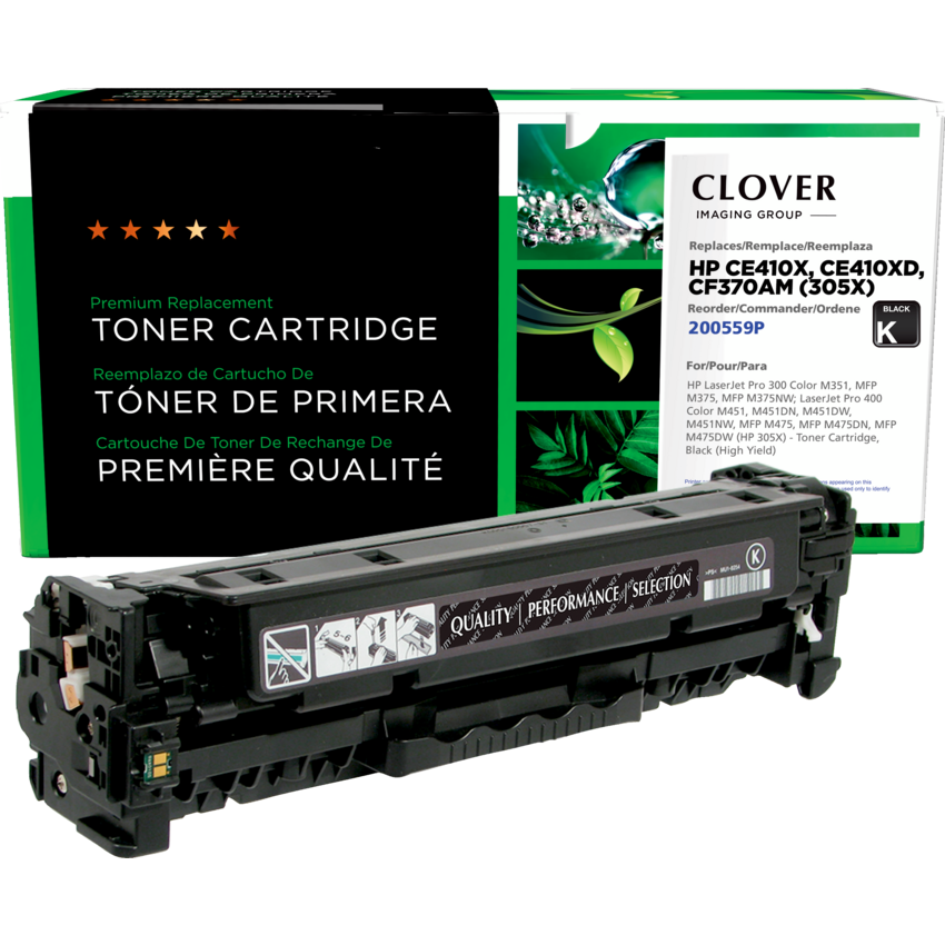 Clover Imaging Remanufactured Laser Cartridge (HP 305X) High Yield Black