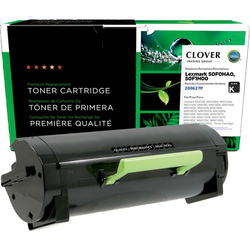 Clover Imaging Remanufactured Laser Cartridge (Lexmark MS310) High Yield Black