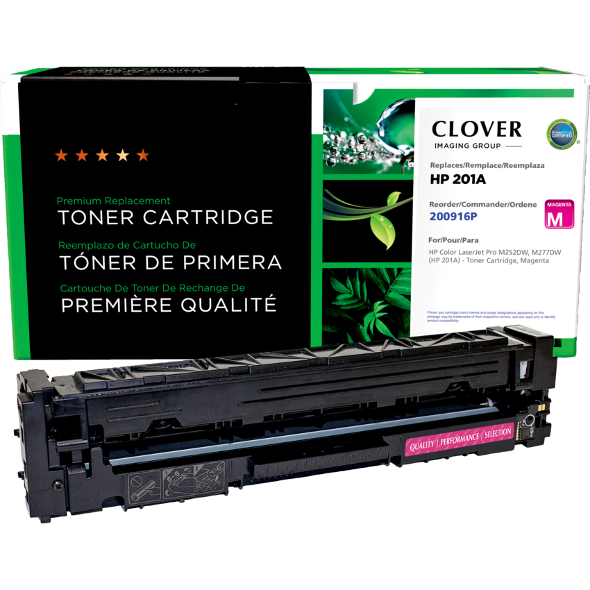 Clover Imaging Remanufactured Laser Cartridge (HP 201A) Magenta