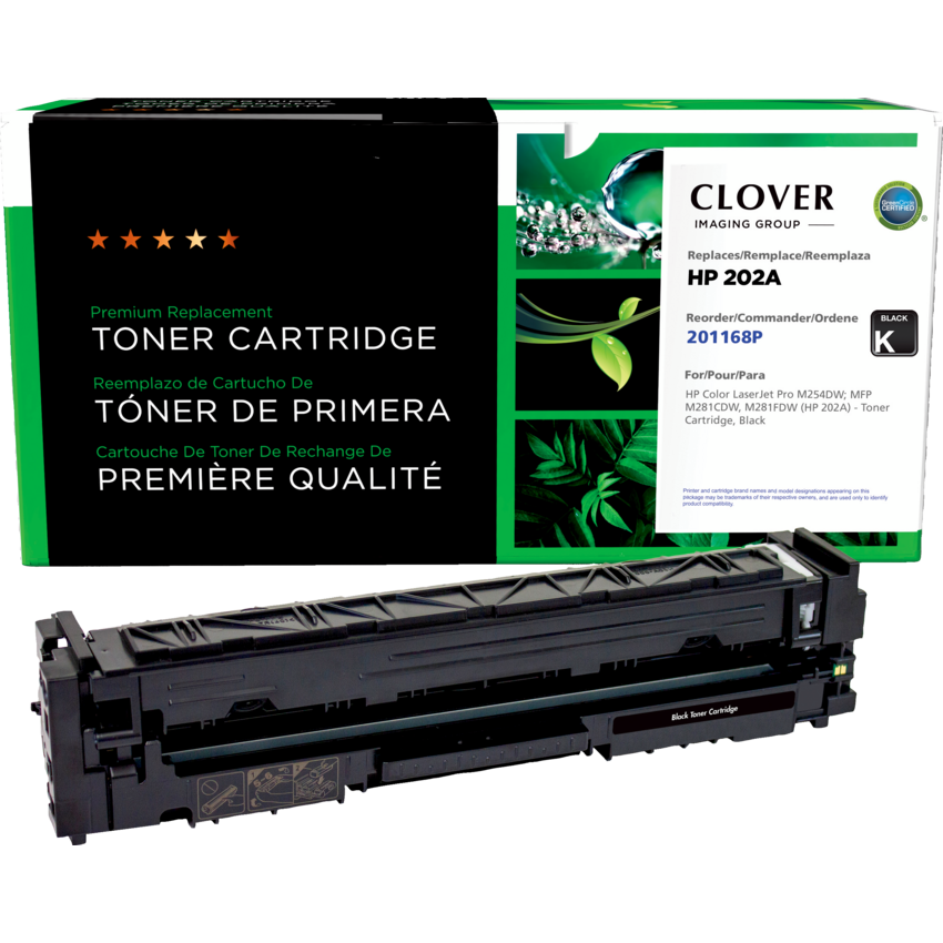 Clover Imaging Remanufactured Laser Cartridge (HP 202A) Black