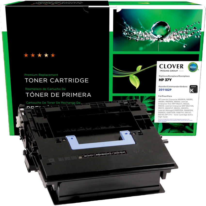 Clover Imaging Remanufactured Laser Cartridge (HP 37Y) Extra High Yield Black