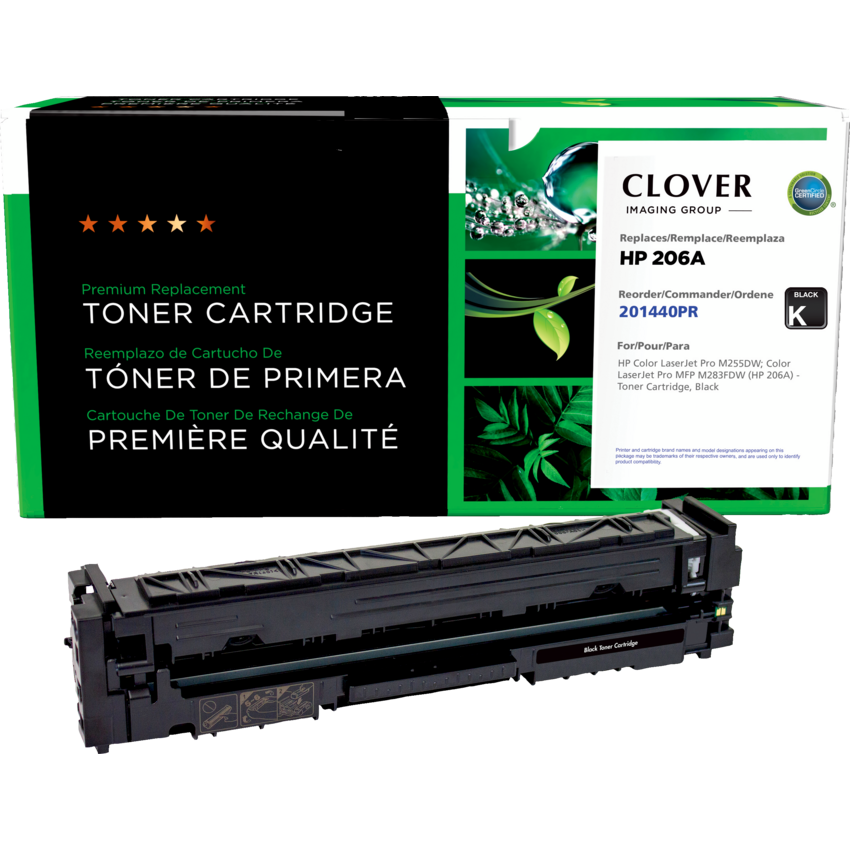 Clover Imaging Remanufactured Laser Cartridge (HP 206A) Black