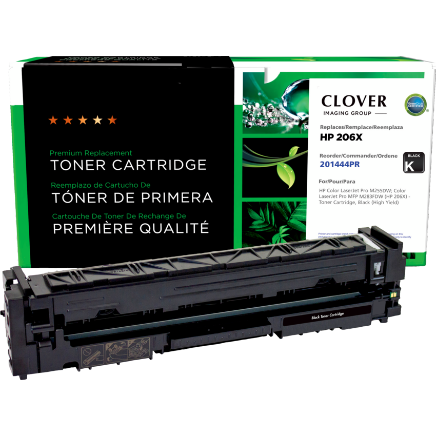 Clover Imaging Remanufactured Laser Cartridge (HP 206X) High Yield Black