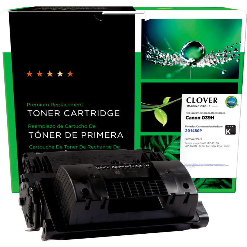 Clover Imaging Remanufactured Laser Cartridge (Canon CL-039H) High Yield Black