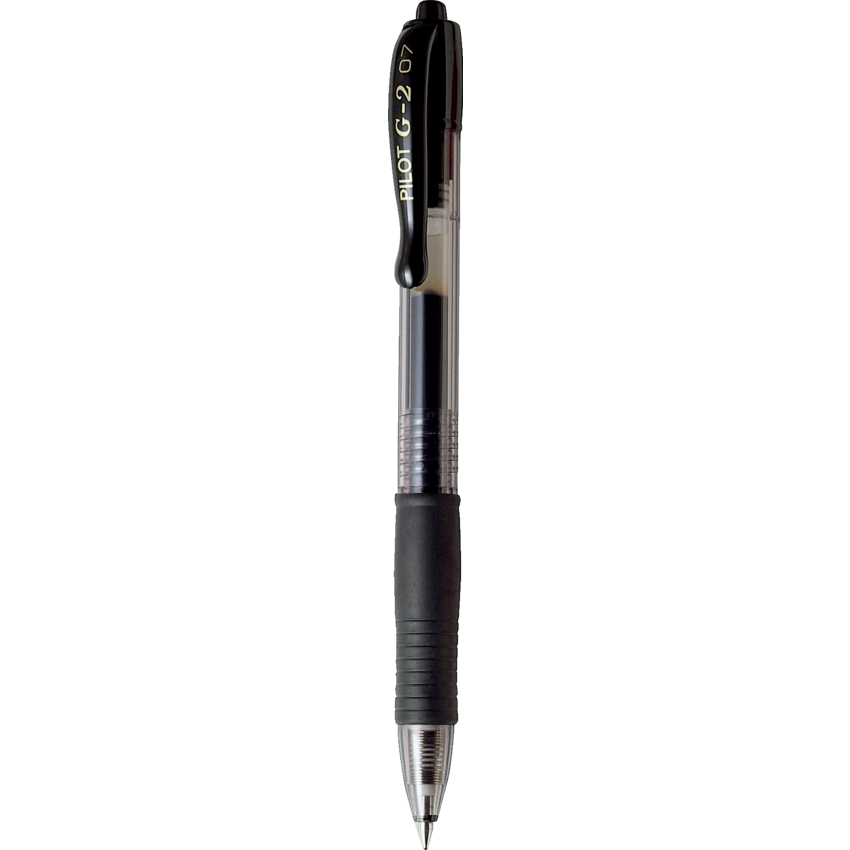 Pilot® G2® Retractable Gel Pens 0.7 mm Black