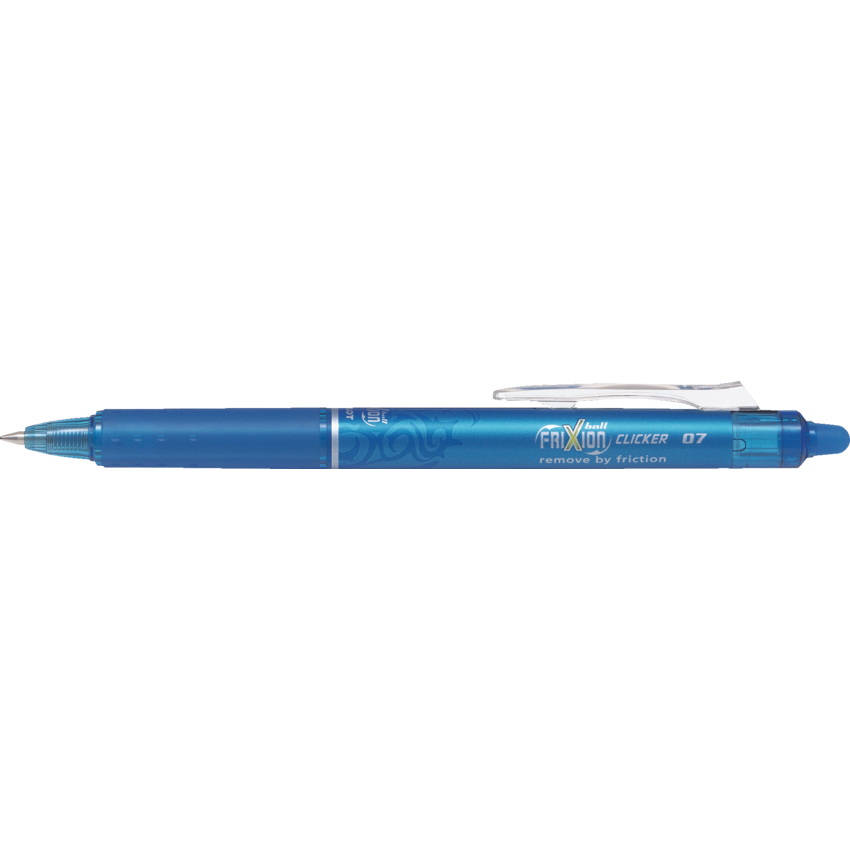 Pilot® FriXion® Ball Clicker Retractable Erasable Gel Pen 0.7 mm Turquoise