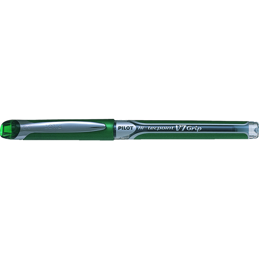 Pilot® Hi-Tecpoint Grip Liquid Ink Roller Pens 0.7 mm Green