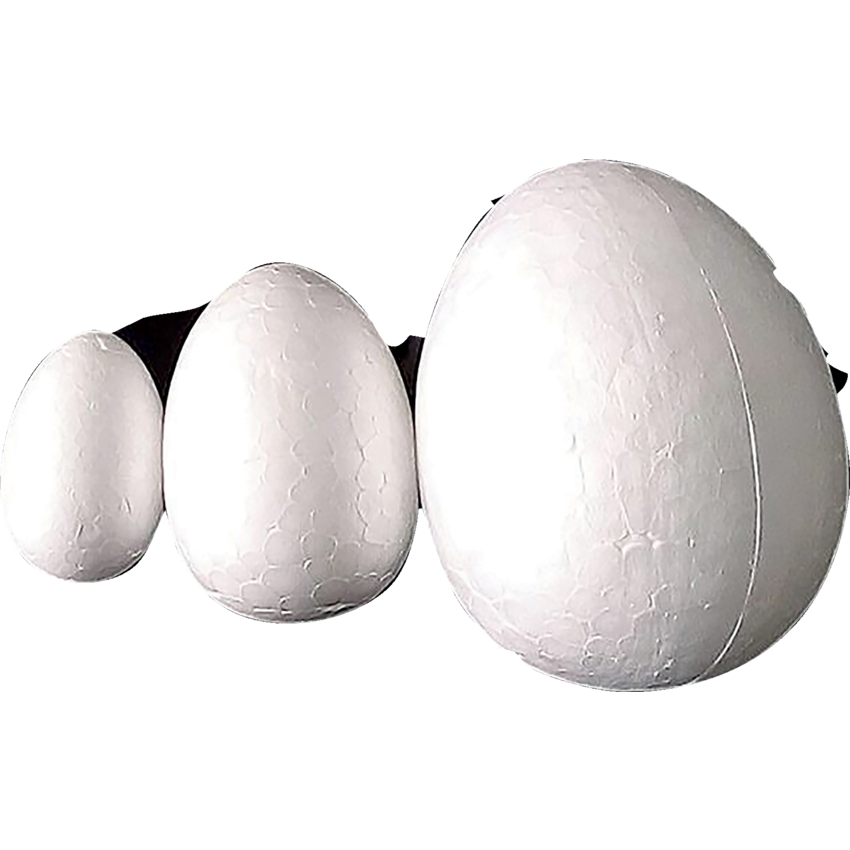 DBLG Styrofoam Eggs 50/pkg